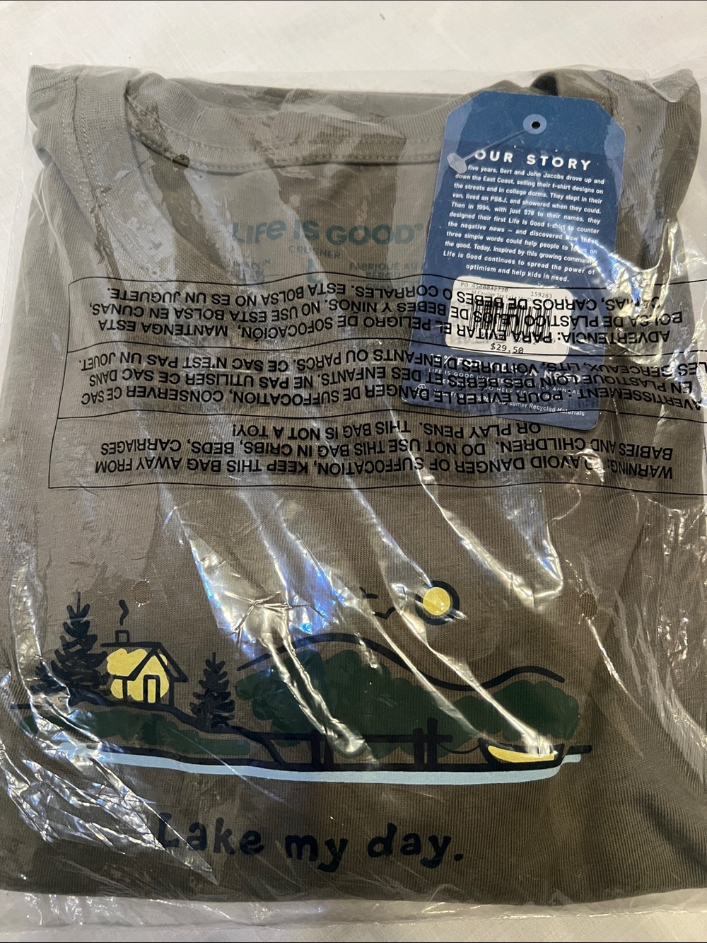 Apparel Item - Packaged Shirt